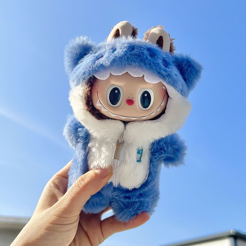 Labubu Blue Shark Costume - Labubu